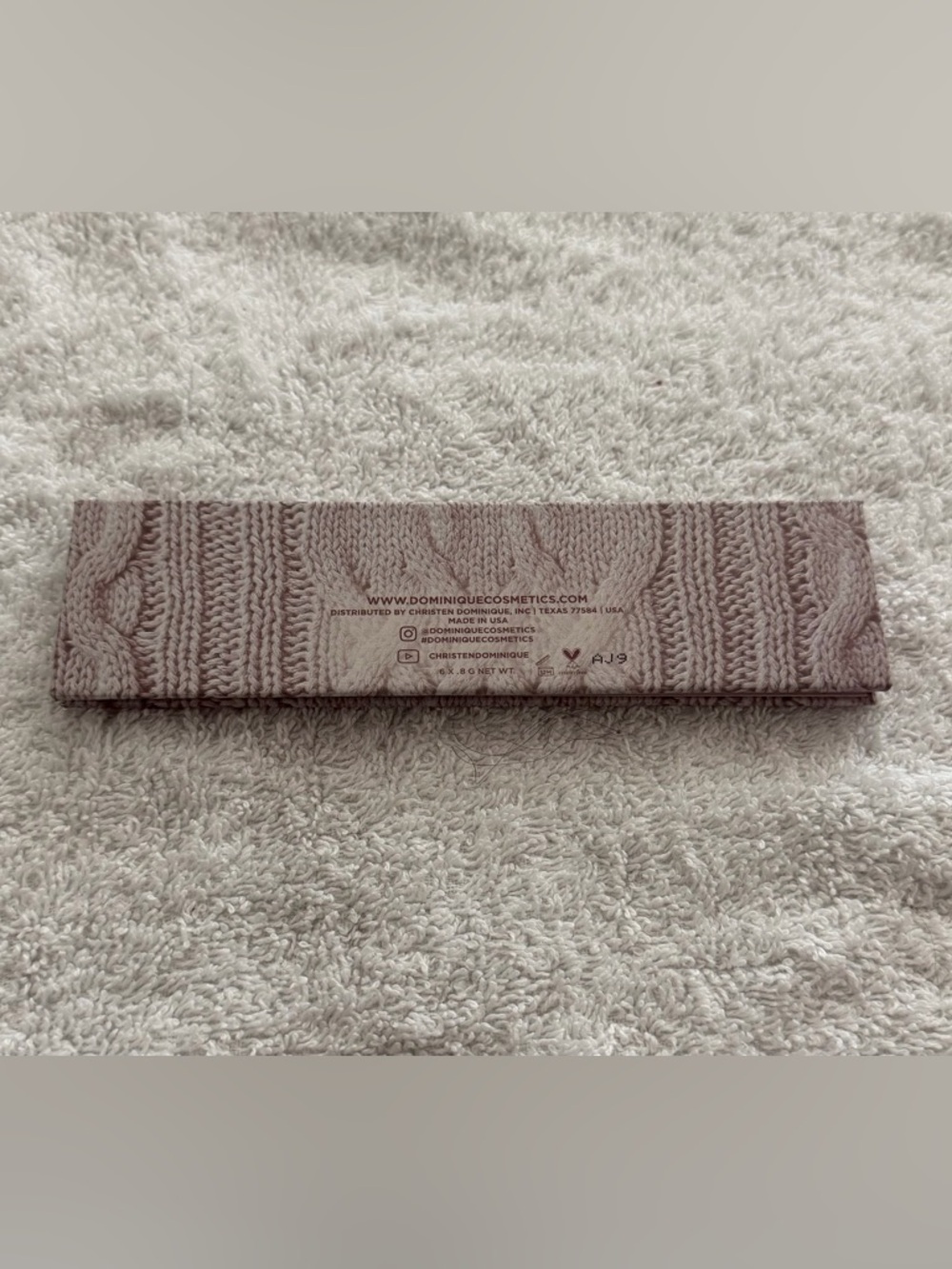 Dominique Cosmetics Sweater Weather Eyeshadow Palette. Brand new no box. - Picture 8 of 8